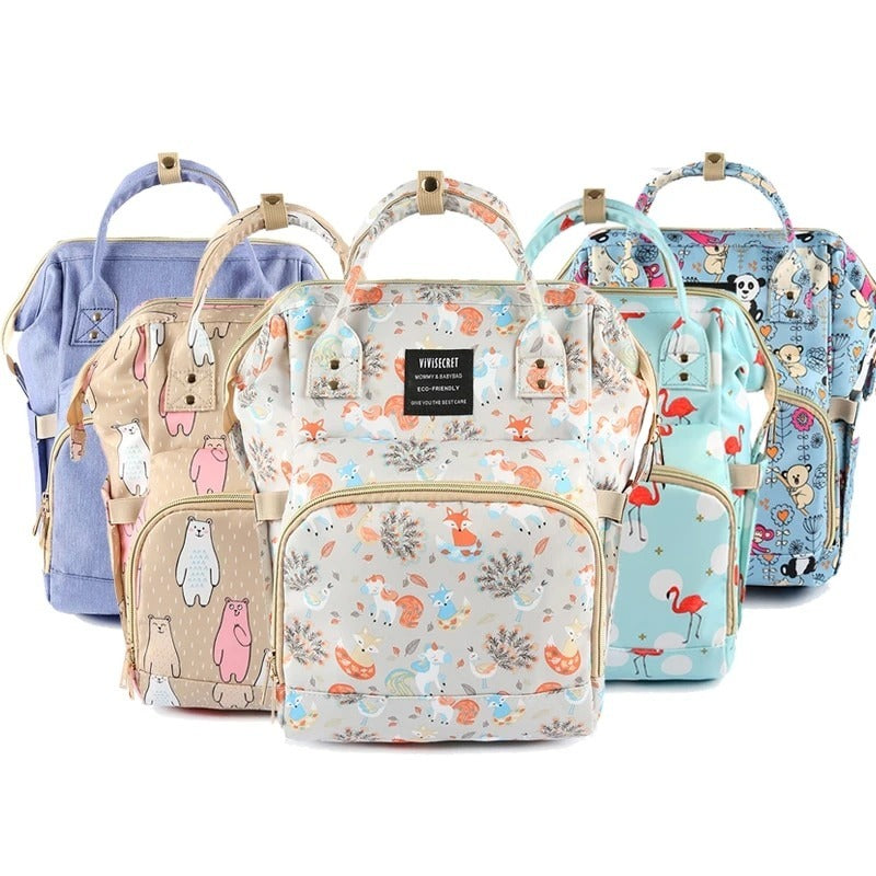 Waterproof Diaper Bag Backpack for Moms – Stylish & Comfortable