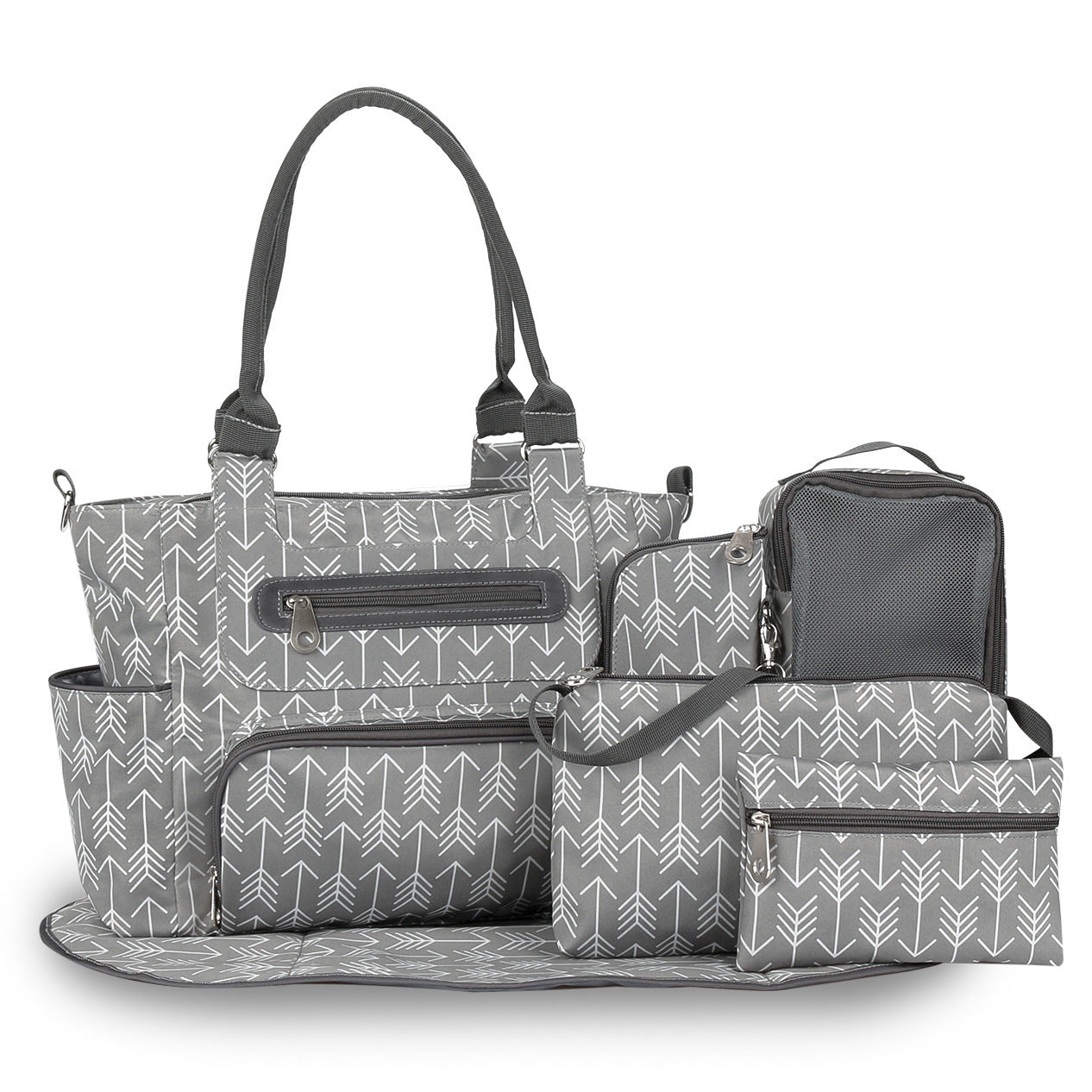 Large Capacity Diaper Bag – Stylish & Functional Backpack for Baby and M