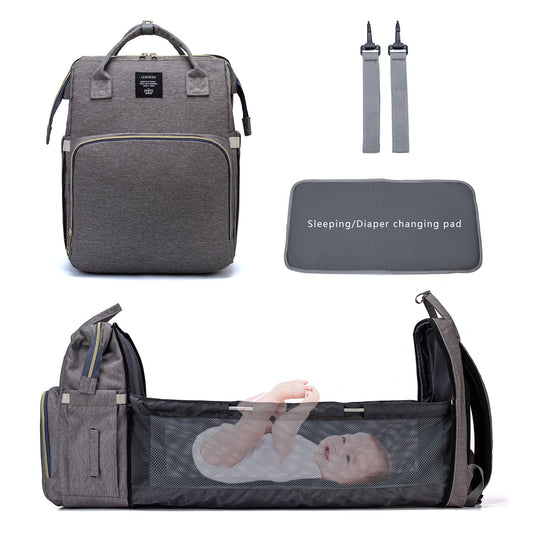 Large Capacity Mommy Backpack – Multifunctional Oxford Cloth Diaper Bag